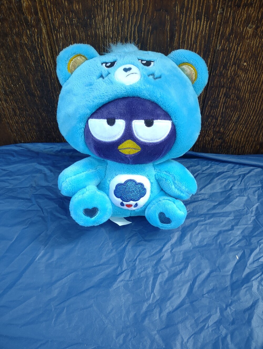 Sanrio Hello Kitty Care Bears Badtz-Maru Dressed As Grumpy Bear 9" Plush